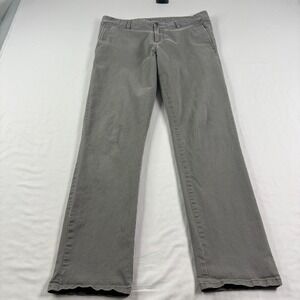 Vuori Pants Mens 33x29 Gray Collins Chino Casual Cotton Twill Tapered